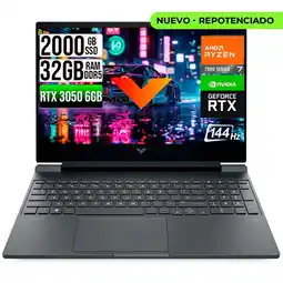 Falabella VICTUS AMD RYZEN 7-7445HS RTX 3050 6GB SSD 2TB RAM 32GB LED 15,6 FHD 144Hz oferta