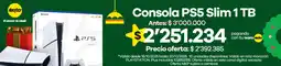 Éxito Consola ps5 slim 1 tb oferta