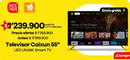 Éxito Caixun televisor 55" oferta