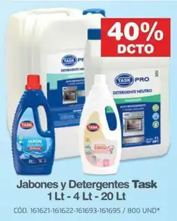 Makro Task jabones y detergentes oferta