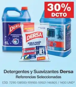Makro Dersa detergentes y suavizantes oferta