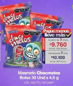 Makro Chocmelos masmelo bolsa oferta