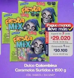Makro Colombina dulce caramelos surtidos oferta