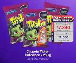 Makro Tipitin chupeta halloween oferta