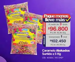 Makro Alokados caramelo surtido oferta