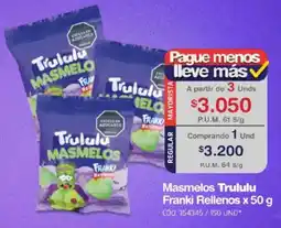 Makro Trululu masmelos franki rellenos oferta