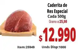 Mercamio Caderita de res especial cada oferta