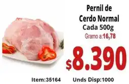 Mercamio Pernil de cerdo normal cada oferta