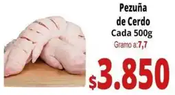 Mercamio Pezuña de cerdo cada oferta