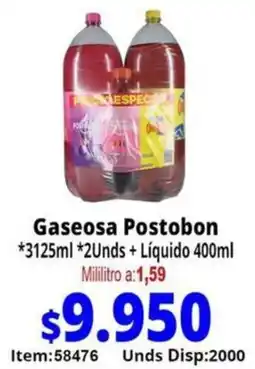 Mercamio Postobon gaseosa oferta