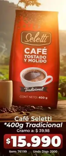 Mercamio Café seletti tradicional oferta