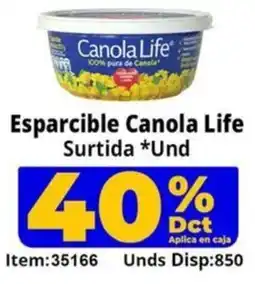 Mercamio Canola life esparcible surtida und oferta