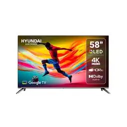 Alkomprar TV HYUNDAI 58 Pulgadas 147,3cm HYLED5813QG QLED Smart TV Google oferta