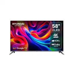 Alkomprar TV HYUNDAI 58 Pulgadas 147,3cm HYLED5813QG QLED Smart TV Google oferta