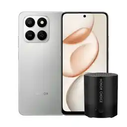 Alkomprar Celular HONOR 400 Smart 256GB 5G Plateado + Parlante oferta