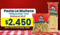 Mercamio La muñeca pasta oferta