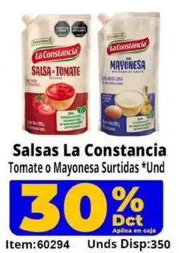 Mercamio La constancia salsas oferta