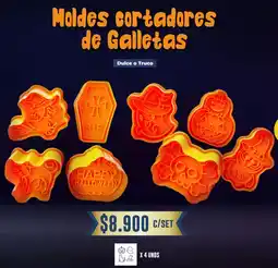 Tiendas D1 Moldes cortadores de galletas oferta