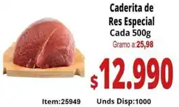 Mercamio Caderita de res especial cada oferta