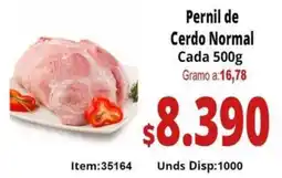 Mercamio Pernil de cerdo normal cada oferta