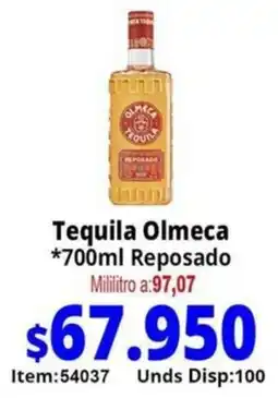 Mercamio Olmeca tequila oferta