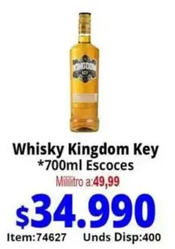 Mercamio Kingdom key whisky oferta