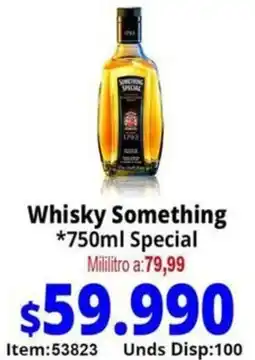 Mercamio something whisky special oferta