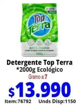 Mercamio Top terra detergente oferta