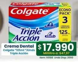 Mercamio Colgate crema dental oferta