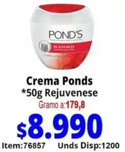 Mercamio Ponds crema rejuvenese oferta