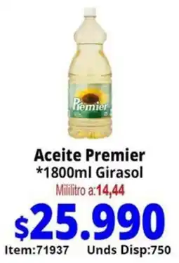Mercamio Premier aceite girasol oferta