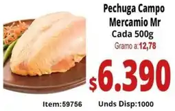 Mercamio Pechuga campo mercamio mr cada oferta