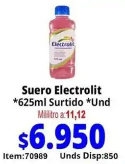 Mercamio Electrolit suero surtido oferta