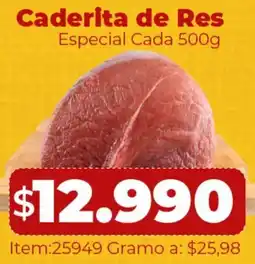 Mercamio Caderita de res especial cada oferta
