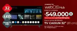 Olímpica Caixun tv 32" oferta
