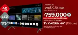 Olímpica Caixun smart tv 40" oferta