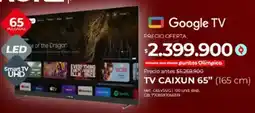 Olímpica Caixun smart tv 65" oferta
