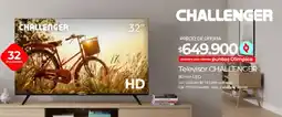 Olímpica Challenger smart tv 32" oferta