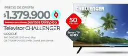 Olímpica Challenger smart tv 50" oferta