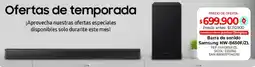 Olímpica Samsung barra de sonido oferta