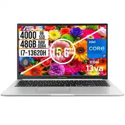 Falabella PORTATIL VIVOBOOK INTEL I7-13620H SSD 4TB RAM 48GB LCD 15,6 FHD oferta