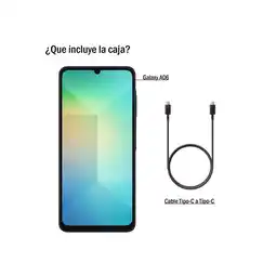 Falabella Celular Galaxy A06 128GB 4GB Ram 4G Verde + Smartwatch oferta
