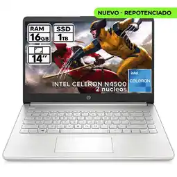Falabella PORTATIL 14 INTEL CELERON N4500 16GB RAM 1TB SSD PANTALLA 14 LED HD oferta