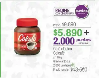 Jumbo Café instantáneo colcafe oferta