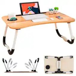 Falabella Base Cama Plegable para Portátil hasta 17″ Portavaso Soporte oferta