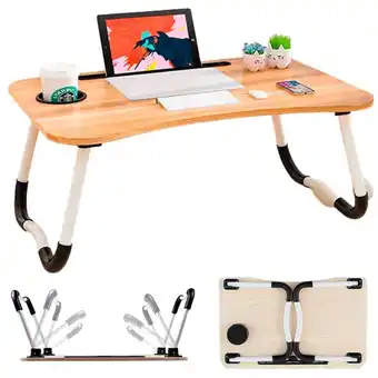 Falabella Base Cama Plegable para Portátil hasta 17″ Portavaso Soporte oferta