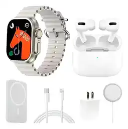 Falabella Combo Reloj Smartwatch X8 Ultra + Audifonos In Ear + Power Bank oferta
