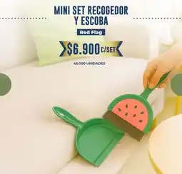 Tiendas D1 Mini set recogedor y escoba oferta