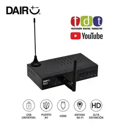 Falabella Decodificador Tdt Antena Y Acceso A YouTube oferta