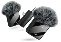 Falabella Micrófono Solapa Doble Inalámbrico Profesional Tipo C Ip Jack Reducción De Ruido Y 20m oferta